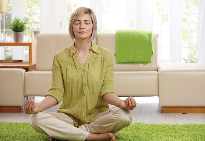 Woman-Meditating