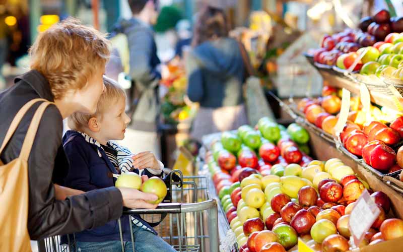 خرید خوراکی‌های سالم