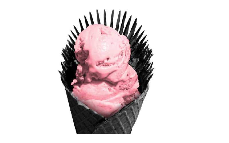 طراحی کمپین تبلیغاتی بازی بستنیهای قیفی با مشارکت بازی تاجوتخت (Game of Thrones)