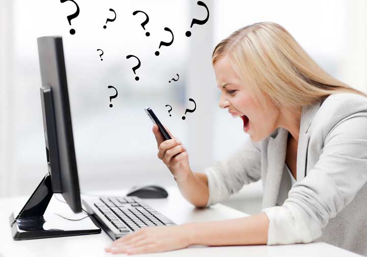 سر و کله زدن با مشتریهای عصبانی