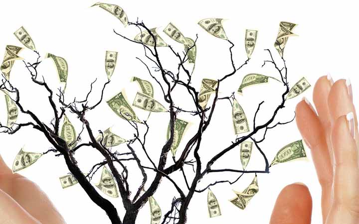 درآمد یاقی مانده از فواید بازاریابی شبکه ای