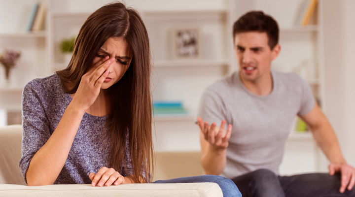 احساس گناه به علت دعوای زن و شوهری