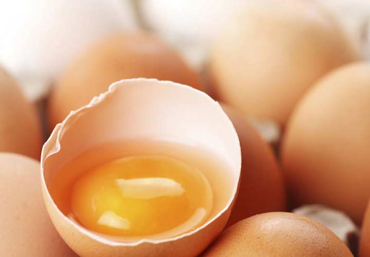 تخم مرغ با دارا بودن پروتئین بالا خاصیت سیری بالایی دارد.
