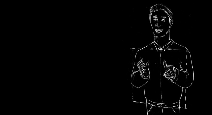 حالت جعبه یکی از حالتهای زبان بدن حرفه ای در سخنرانی است