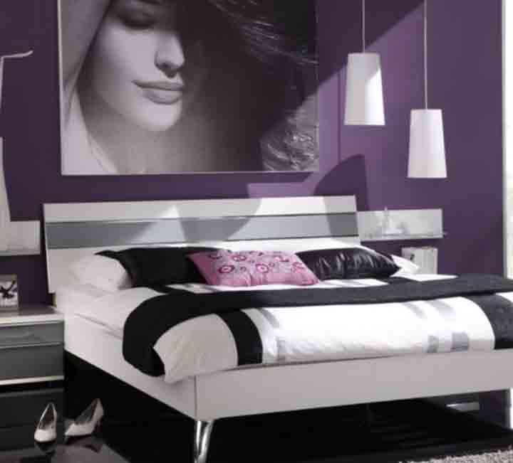 استفاده از عکس - تزیین اتاق خواب با وسایل ساده