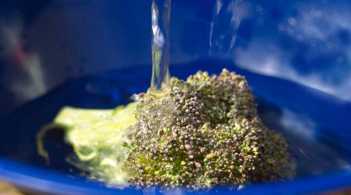 شستن سبزی - مرحله‌ی ۳