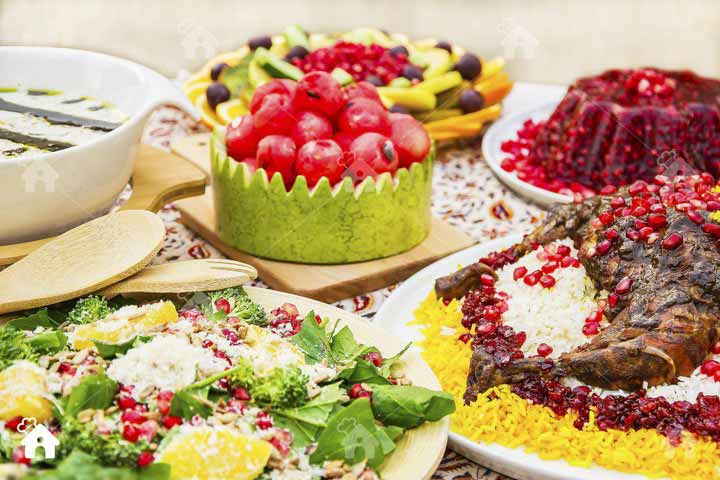 خوراکی‌های شب یلدا - مامان پز
