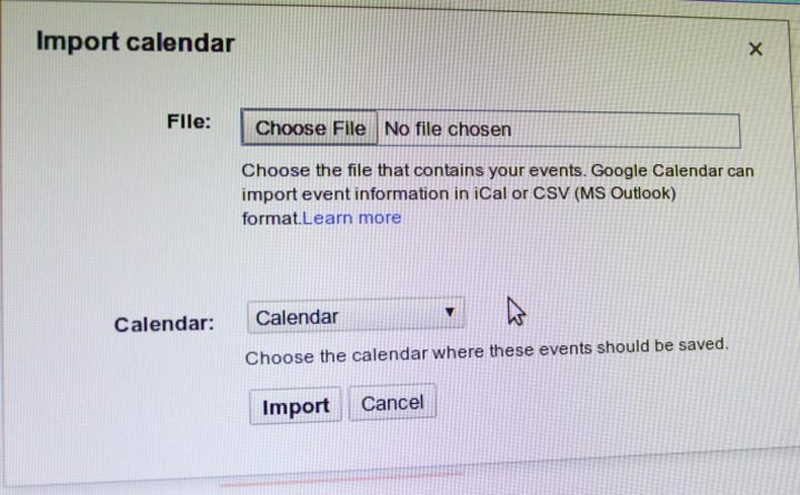 آموزش انتقال اطلاعات تقویم به اندروید