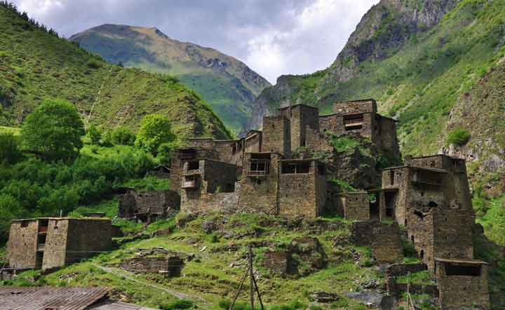 جاهای دیدنی گرجستان شاتیلی خوسورتی Shatili Khevsureti