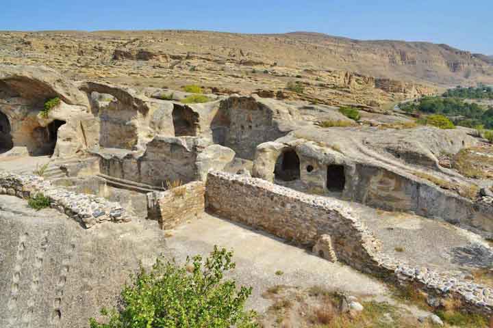جاهای دیدنی گرجستان اوپلیستسیخه Uplistsikhe