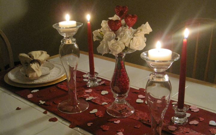 هدیه ولنتاین - یک شام رمانتیک در منزل