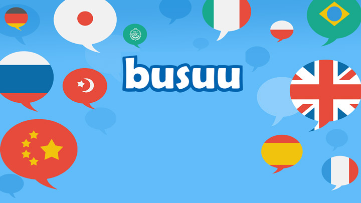 اپلیکیشن یادگیری زبان busuu