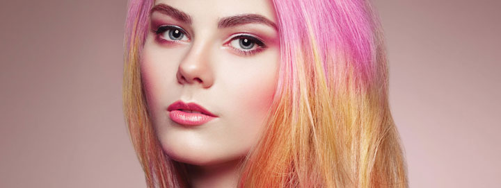 انتخاب رنگ مو - رنگ پاستلی