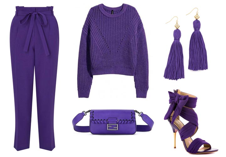 انتخاب لباس با رنگ سال 2018