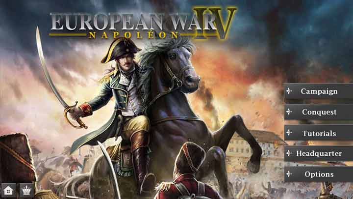 European War 4: Napoleon بهترین بازی های اندروید