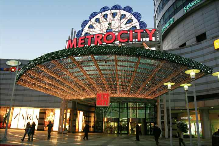 مراکز خرید استانبول - مرکز خرید متروسیتی (Metrocity)