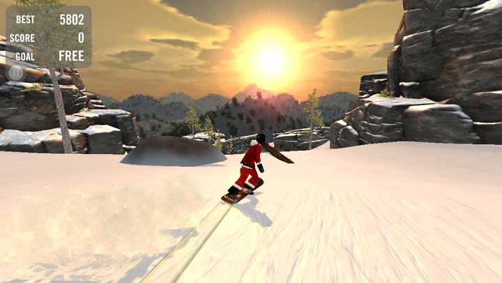 Crazy Snowboard بهترین بازی های اندروید
