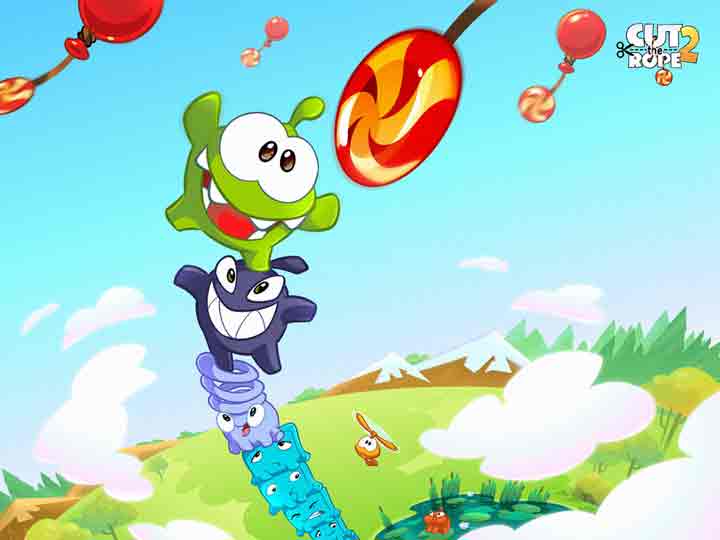 Cut the Rope 2 بهترین بازی های اندروید