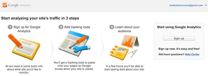 ۱- گوگل آنالیتیک