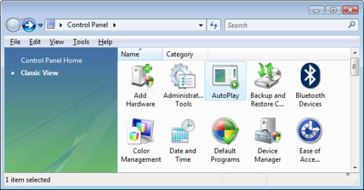 Windows AutoPlay - اتصال آیفون به کامپیوتر