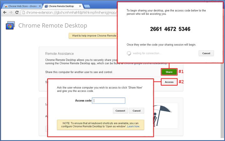 Chrome Remote Desktop - دسترسی به کامپیوتر از راه دور