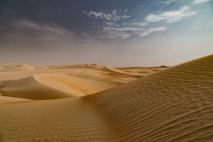 صحراهای خالی از سکنه دوبی