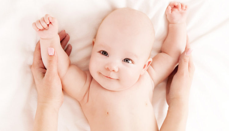 آموزش ماساژ نوزاد