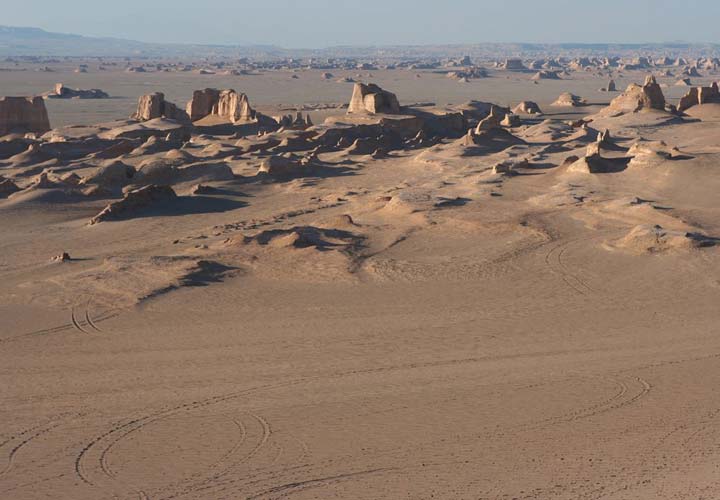 جاهای دیدنی ایران - کویر لوت