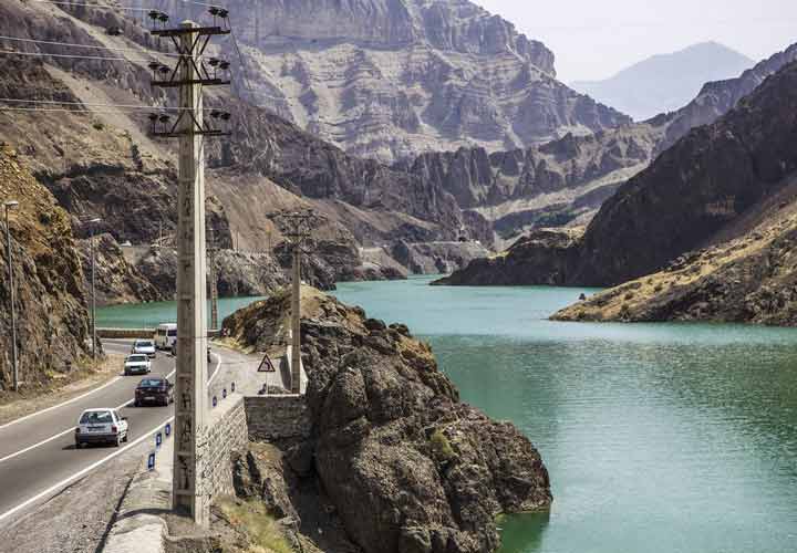 جاهای دیدنی ایران - جاده چالوس