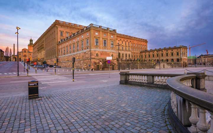جاهای دیدنی استکهلم - کاخ سلطنتی