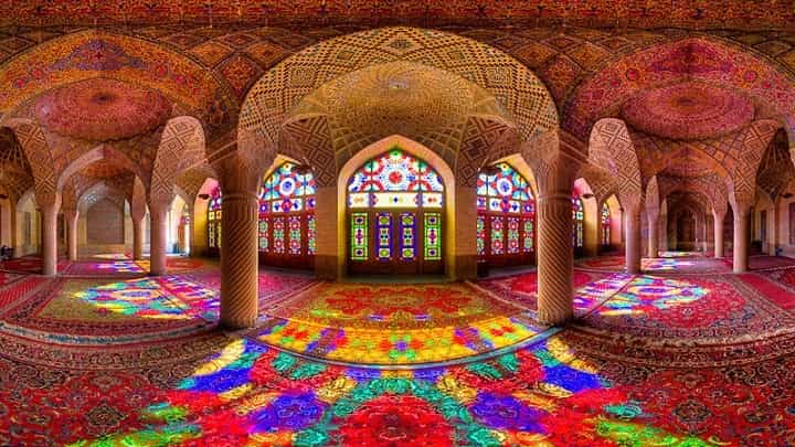جاهای دیدنی شیراز |مسجد نصیرالملک از جاهای دیدنی شیراز