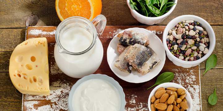 سندروم کوشینگ - مصرف مواد غذایی دارای کلسیم و ویتامین D برای محافظت از استخوان ها