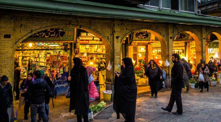 جاهای دیدنی تهران - بازار تجریش
