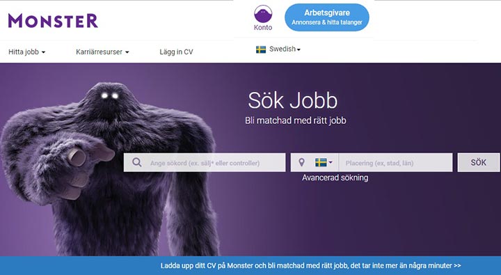 شرایط کار در سوئد - سایت مونستر