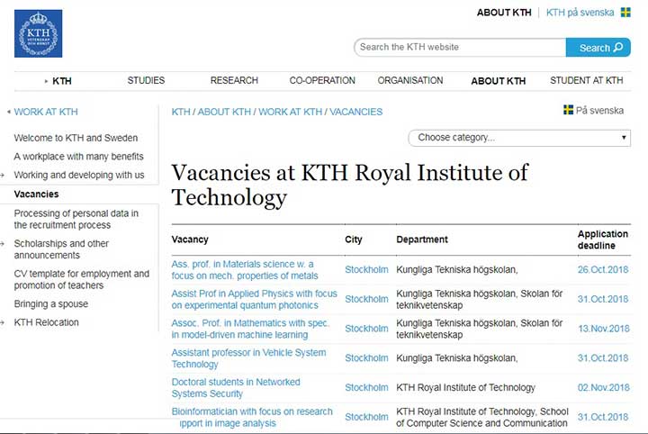 اقامت سوئد برای دانشجویان PhD