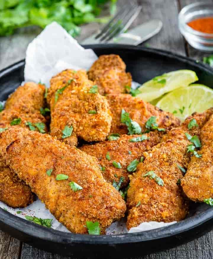 طرز تهیه مرغ سوخاری پخته کم کالری