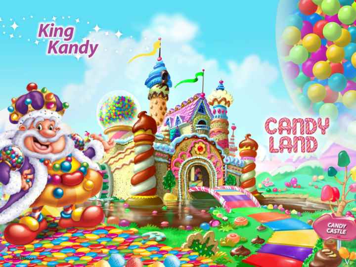 بهترین برد گیم های دنیا - کندی ‌لند (Candy Land)