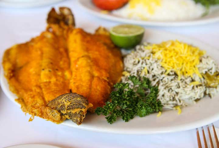 انواع کباب ایرانی - قیله ماهی