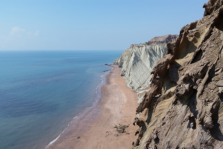 نمایی زیبا از جزیره هرمز