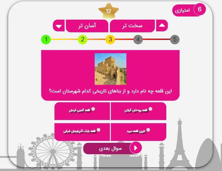نمایی از مسابقه بزرگ گردشگر
