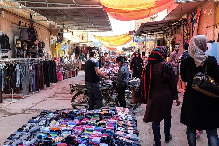 بازار بندر گناوه - عکس از میلاد رفعتی