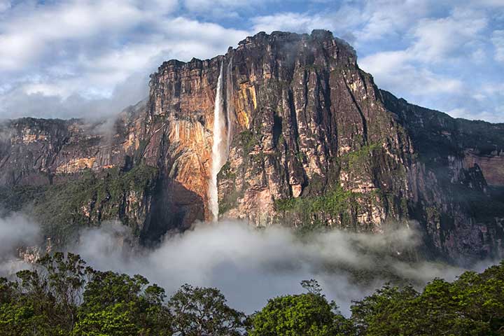 Hermanas Fear Waterfall;  The tallest waterfall in the world