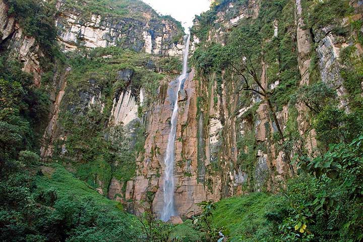 Yumbila Falls;  The tallest waterfall in the world
