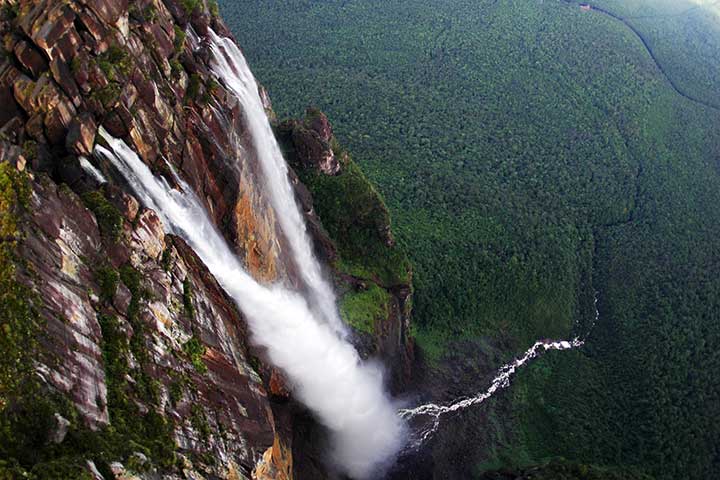 Balafossan waterfall;  The tallest waterfall in the world