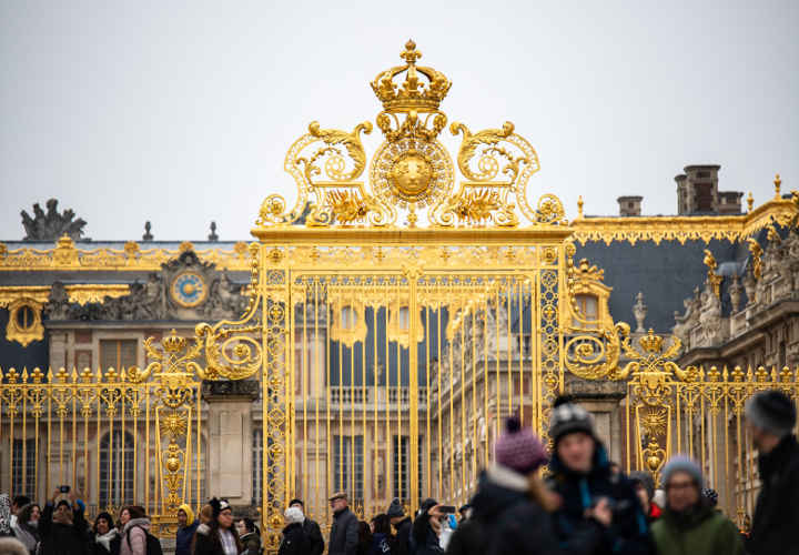 The Golden Gate of the Palace of Versailles