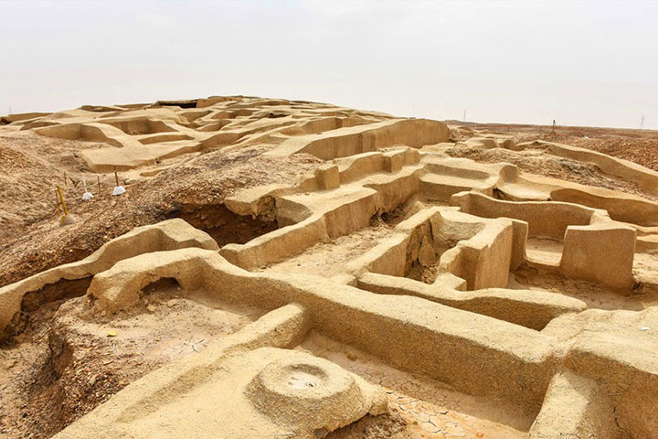 بقایای شهر سوخته
