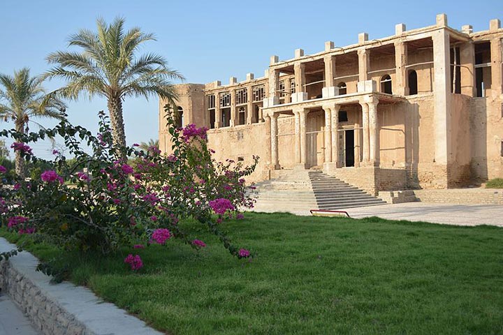 عمارت ملک از جاهای دیدنی بوشهر - عکس از صادق سلطانی
