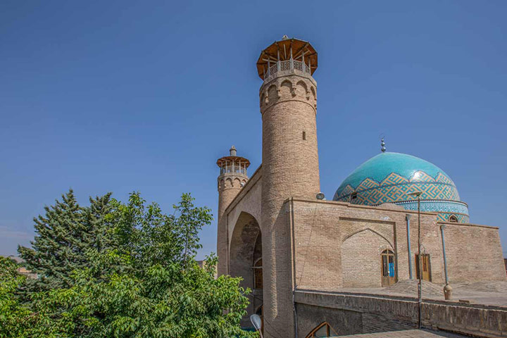 Boroujerd Grand Mosque - Photo from the site of Lorestan Cultural Heritage Organization