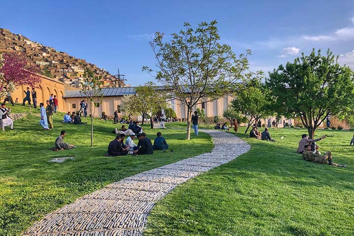 Babar Garden - one of the sights of Afghanistan