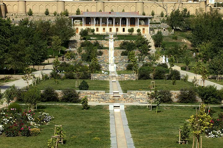Babar Garden - one of the sights of Afghanistan